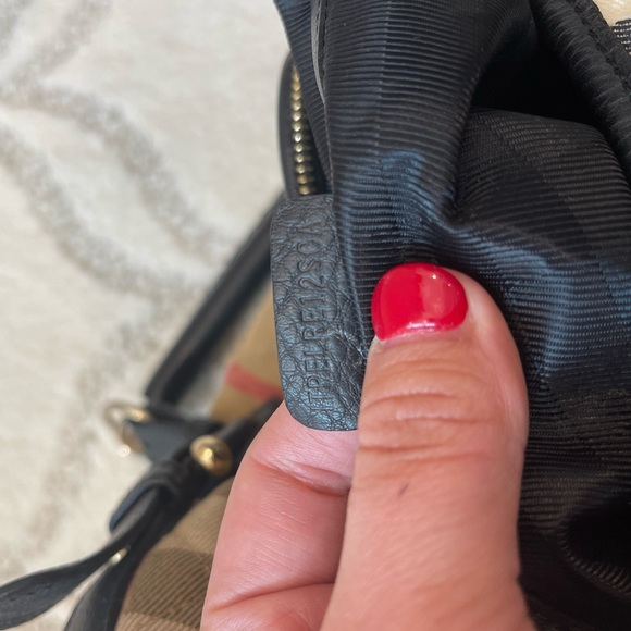 Burberry Beige/Black House Check Canvas and Leather Hoxton Hobo - Picture 14 of 14